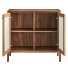 Modway Capri 33" Wood Grain Storage Cabinet