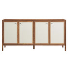 Modway Capri 65" Wood Grain Sideboard Storage Cabinet