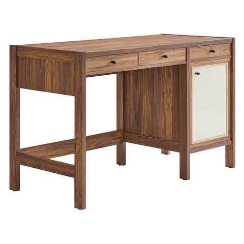 Modway Capri 49" Wood Grain Office Desk  