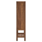 Modway Capri Tall Wood Grain Standing Storage Cabinet