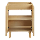 Modway Calla 24" Perforated Metal Bathroom Vanity Cabinet (Sink Basin Not Included)