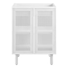 Modway Calla 24" Perforated Metal Bathroom Vanity Cabinet (Sink Basin Not Included)