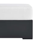 Modway Tahoe Outdoor Patio Powder-Coated Aluminum Ottoman