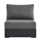 Modway Tahoe Outdoor Patio Powder-Coated Aluminum Modular Armless Chair