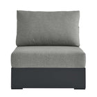 Modway Tahoe Outdoor Patio Powder-Coated Aluminum Modular Armless Chair