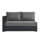 Modway Tahoe Outdoor Patio Powder-Coated Aluminum Modular Left-Facing Loveseat