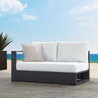 Modway Tahoe Outdoor Patio Powder-Coated Aluminum Modular Left-Facing Loveseat