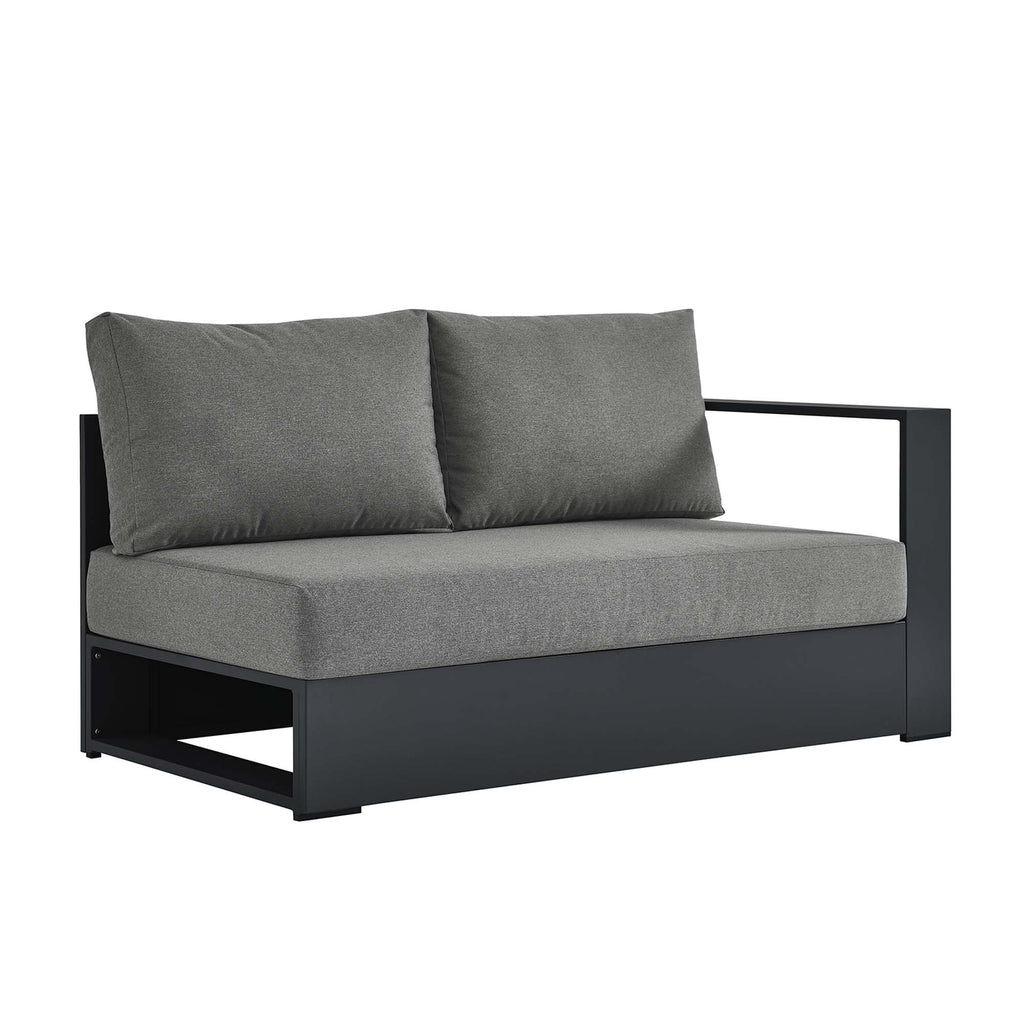 Modway Tahoe Outdoor Patio Powder-Coated Aluminum Modular Right-Facing Loveseat  