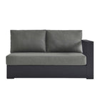 Modway Tahoe Outdoor Patio Powder-Coated Aluminum Modular Right-Facing Loveseat