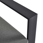 Modway Tahoe Outdoor Patio Powder-Coated Aluminum Modular Right-Facing Loveseat