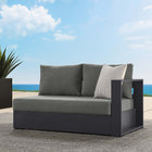 Modway Tahoe Outdoor Patio Powder-Coated Aluminum Modular Right-Facing Loveseat