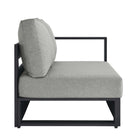 Modway Tahoe Outdoor Patio Powder-Coated Aluminum Modular Right-Facing Loveseat