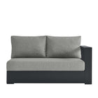 Modway Tahoe Outdoor Patio Powder-Coated Aluminum Modular Right-Facing Loveseat