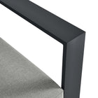 Modway Tahoe Outdoor Patio Powder-Coated Aluminum Modular Right-Facing Loveseat