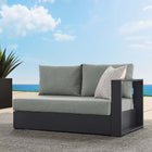 Modway Tahoe Outdoor Patio Powder-Coated Aluminum Modular Right-Facing Loveseat