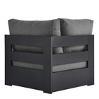 Modway Tahoe Outdoor Patio Powder-Coated Aluminum Modular Corner Chair
