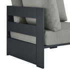 Modway Tahoe Outdoor Patio Powder-Coated Aluminum Modular Corner Chair