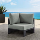 Modway Tahoe Outdoor Patio Powder-Coated Aluminum Modular Corner Chair
