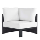 Modway Tahoe Outdoor Patio Powder-Coated Aluminum Modular Corner Chair  