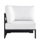Modway Tahoe Outdoor Patio Powder-Coated Aluminum Modular Corner Chair