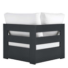 Modway Tahoe Outdoor Patio Powder-Coated Aluminum Modular Corner Chair