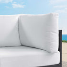 Modway Tahoe Outdoor Patio Powder-Coated Aluminum Modular Corner Chair