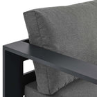 Modway Tahoe Outdoor Patio Powder-Coated Aluminum Modular Left-Facing Chaise Lounge