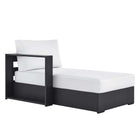 Modway Tahoe Outdoor Patio Powder-Coated Aluminum Modular Left-Facing Chaise Lounge  