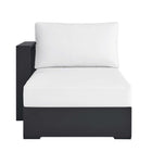 Modway Tahoe Outdoor Patio Powder-Coated Aluminum Modular Left-Facing Chaise Lounge
