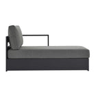 Modway Tahoe Outdoor Patio Powder-Coated Aluminum Modular Right-Facing Chaise Lounge