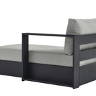 Modway Tahoe Outdoor Patio Powder-Coated Aluminum Modular Right-Facing Chaise Lounge