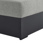 Modway Tahoe Outdoor Patio Powder-Coated Aluminum Modular Right-Facing Chaise Lounge
