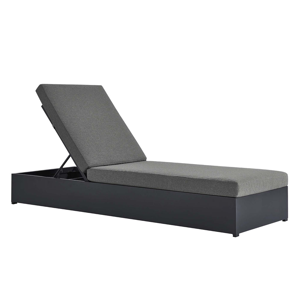 Modway Tahoe Outdoor Patio Powder-Coated Aluminum Chaise Lounge Chair  
