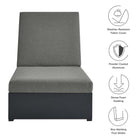 Modway Tahoe Outdoor Patio Powder-Coated Aluminum Chaise Lounge Chair