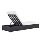 Modway Tahoe Outdoor Patio Powder-Coated Aluminum Chaise Lounge Chair