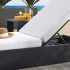 Modway Tahoe Outdoor Patio Powder-Coated Aluminum Chaise Lounge Chair