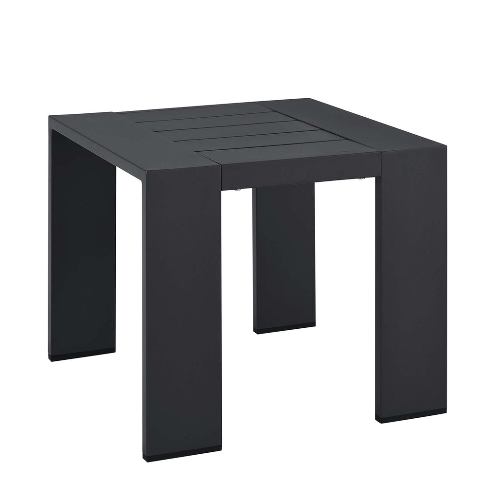 Modway Tahoe Outdoor Patio Powder-Coated Aluminum End Table  