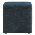 Modway Callum 17" Square Woven Heathered Fabric Upholstered Ottoman