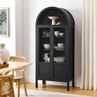 Modway Tessa Tall Arched Storage Display Cabinet