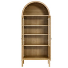 Modway Tessa Tall Arched Storage Display Cabinet