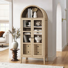 Modway Nolan Tall Arched Storage Display Cabinet
