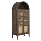 Modway Nolan Tall Arched Storage Display Cabinet  