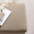 Modway Tilden 17" Square Performance Velvet Upholstered Ottoman