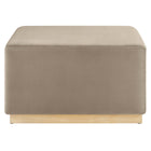 Modway Tilden Large 28" Square Performance Velvet Upholstered Ottoman