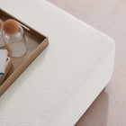 Modway Tilden Large 28" Square Boucle Upholstered Ottoman