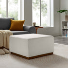 Modway Tilden Large 28" Square Boucle Upholstered Ottoman