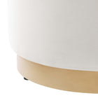 Modway Tilden 16" Round Performance Velvet Upholstered Ottoman