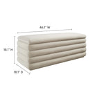Modway Mezzo Upholstered Performance Velvet Storage Bench