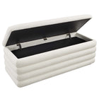 Modway Mezzo Boucle Upholstered Storage Bench