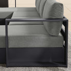 Modway Tahoe 4-Piece Outdoor Patio Powder-Coated Aluminum Sectional Sofa Set